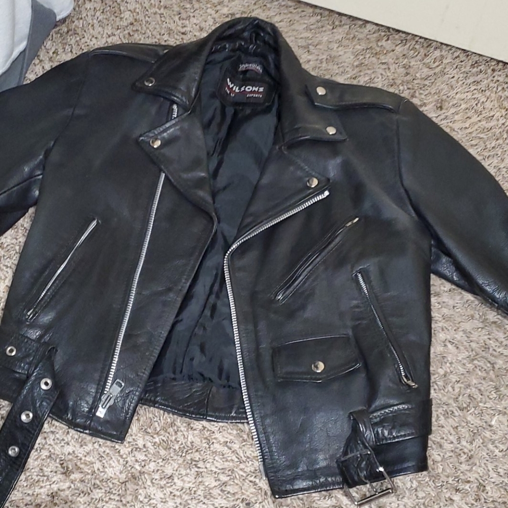 Wilson's leather jacket!